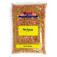 Rani Peanuts, Raw Whole With Skin (uncooked, unsalted) 6lbs (96oz) Bulk ~ All Natural | Vegan | Gluten Free Ingredients | Fresh Product of USA ~ Spanish Grade Groundnut / Redskin