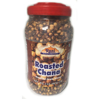 Rani Roasted Chana 2lb (32oz) PET Jar, Great Gluten Friendly Snack, Ready to Eat ~ All Natural | Vegan | No Preservatives | No Colors | Indian Origin