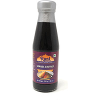 Rani Samosa Chutney (Sweet, Sour & Spicy Dipping Sauce) 7oz (200g) Glass Jar, Ready to eat, Vegan ~ Gluten Free | NON-GMO | No Colors | Indian Origin