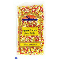 Rani Sugar Coated Fennel Candy 7oz (200g) ~ Indian After Meal Digestive Treat