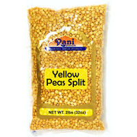 Rani Yellow Peas Split, Dried (Vatana, Matar) 2lbs (32oz) ~ All Natural | Vegan | Gluten Friendly | Product of USA???