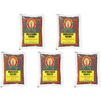 Pack of 5 - Laxmi Mustard Seeds - 7 Oz (200 Gm)