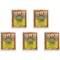 Pack of 5 - Laxmi Fennel Seeds - 200 Gm (7 Oz)