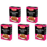 Pack of 5 - Aachi Chilli Chicken Masala - 200 Gm (7 Oz)