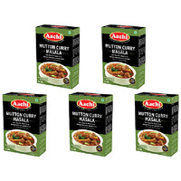 Pack of 5 - Aachi Mutton Curry Masala - 160 Gm (5.6 Oz)