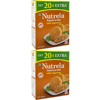 Pack of 2 - Nutrela Soya Granules - 220 Gm (9.1 Oz)