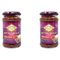 Pack of 2 - Patak's Butter Chicken Curry Spice Paste Mild - 11 Oz (312 Gm)