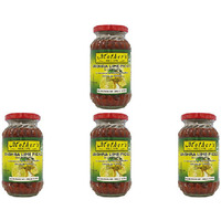Pack of 4 - Mother's Recipe Andhra Lime Pickle In Lime Juice - 400 Gm (14.1 Oz)