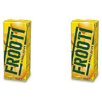 Pack of 2 - Frooti Mango Drink Individual - 200 Ml (6.76 Fl Oz) [50% Off]