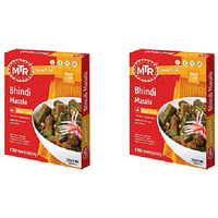 Pack of 2 - Mtr Ready To Eat Bhindi Masala - 300 Gm (10.5 Oz)