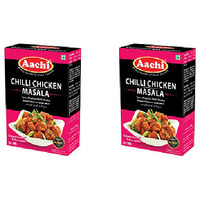 Pack of 2 - Aachi Chilli Chicken Masala - 200 Gm (7 Oz)