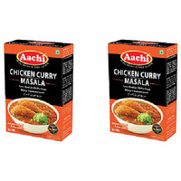 Pack of 2 - Aachi Chicken Curry Masala - 160 Gm (5.6 Oz)
