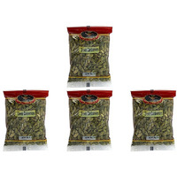 Pack of 4 - Deep Green Cardamom Elaichi - 100 Gm (3.5 Oz)