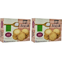 Pack of 2 - Karachi Bakery Salt Biscuits - 400 Gm (14 Oz) [Fs]