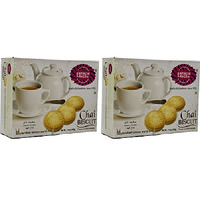 Pack of 2 - Karachi Bakery Chai Biscuits - 400 Gm (14 Oz)