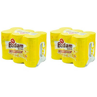 Pack of 2 - Mtr 6 Pack Cans Badam Drink - 180 Ml (6.08 Oz)