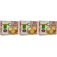Pack of 3 - Karachi Bakery Salt Biscuits - 400 Gm (14 Oz)