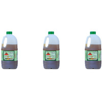 Pack of 3 - Chettinad Nattu Mara Chekku Oil Wood Cold Pressed Gingelly Oil - 1 L (33.8 Fl Oz)