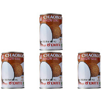 Pack of 4 - Chaokoh Coconut Milk - 400 Ml (13.5 Oz)