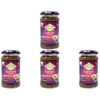 Pack of 4 - Patak's Biryani Curry Spice Paste Medium - 10 Oz (283 Gm)