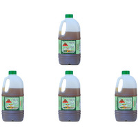 Pack of 4 - Chettinad Nattu Mara Chekku Oil Wood Cold Pressed Gingelly Oil - 1 L (33.8 Fl Oz)