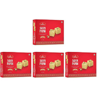 Pack of 4 - Haldiram's Soan Papdi Desi Ghee - 500 Gm (17.63 Oz) [Fs]