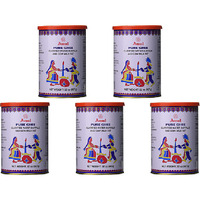 Pack of 5 - Amul Pure Ghee Export Can - 2 Lb (907 Gm) [Fs]
