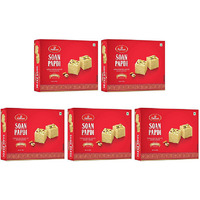 Pack of 5 - Haldiram's Soan Papdi Desi Ghee - 500 Gm (17.63 Oz) [Fs]