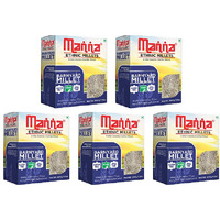 Pack of 5 - Manna Pearled Unpolished Ethnic Millets Barnyard Millet - 1.1 Lb (500 Gm)