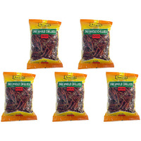 Pack of 5 - Anand Dry Whole Chillies Teja - 200 Gm (7 Oz)