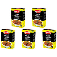 Pack of 5 - Aachi Rasam Powder - 160 Gm (5.8 Oz)