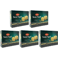 Pack of 5 - Haldiram's Soan Papdi Made With Vegetable Oil - 500 Gm (1.1 Lb)