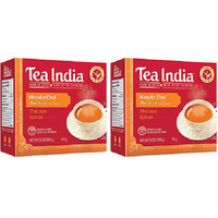 Pack of 2 - Tea India Masala Chai Tea 80 Ct - 182 Gm (6.43 Oz)