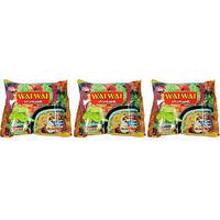Pack of 3 - Wai Wai Instant Noodles Chicken Flavored - 70 Gm (2.46 Oz)