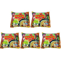 Pack of 5 - Wai Wai Instant Noodles Chicken Flavored - 70 Gm (2.46 Oz)