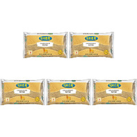 Pack of 5 - Sher Cracked Wheat Dalia - 2 Lb (908 Gm)