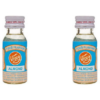 Pack of 2 - Viola Food Flavor Essence Almond - 20 Ml (0.67 Fl Oz)
