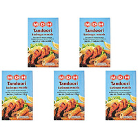 Pack of 5 - Mdh Tandoori Barbeque Masala - 100 Gm (3.5 Oz)
