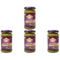 Pack of 4 - Patak's Hot Chilli Pickle - 10 Oz (283 Gm)