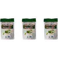 Pack of 3 - Hearty Naturals Organic Moringa Powder - 8 Oz (226 Gm)
