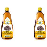 Pack of 2 - 24 Mantra Organic Mustard Oil - 1 L (33.8 Fl Oz)