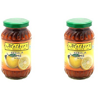 Pack of 2 - Mother's Recipe Kerala Lime Pickle - 300 Gm (10.6 Oz) [Buy 1 Get 1 Free]