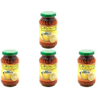 Pack of 4 - Mother's Recipe Kerala Lime Pickle - 300 Gm (10.6 Oz) [Buy 1 Get 1 Free]