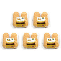 Pack of 5 - Crispy Cashew Shortbread Cookie - 350 Gm (12.35 Oz)