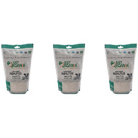 Pack of 3 - Just Organik Organic Finger Millet Flour Ragi Atta - 2 Lb (908 Gm)