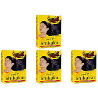 Pack of 4 - Hesh Herbal Shikakai Powder - 100 Gm (3.5 Oz)