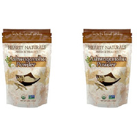 Pack of 2 - Hearty Naturals Ashwangandha Powder - 4 Oz (113 Gm)