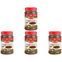 Pack of 4 - Aachi Pepper Rasam Paste - 200 Gm (7 Oz) [Buy 1 Get 1 Free]