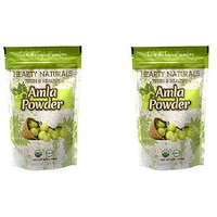 Pack of 2 - Hearty Naturals Organic Amla Powder - 4 Oz (113 Gm)