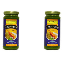 Pack of 2 - Mother's Recipe Coriander Chutney - 250 Gm (8.8 Oz)